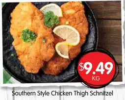 Spudshed Southern Style Chicken Thigh Schnitzel offer