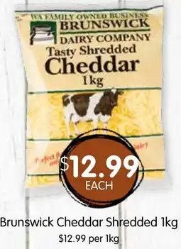 Spudshed Brunswick Cheddar Shredded offer