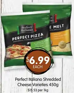 Spudshed Perfect Italiano Shredded Cheese Varieties offer