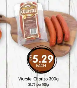 Spudshed Wurstel Chorizo offer