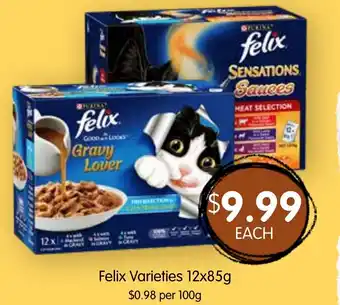 Spudshed Felix Varieties offer
