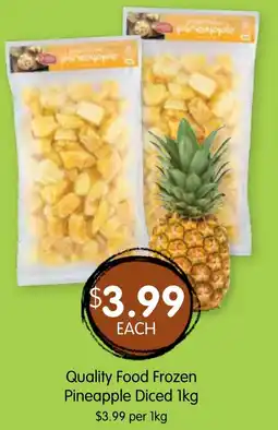 Spudshed Quality Food Frozen Pineapple Diced offer