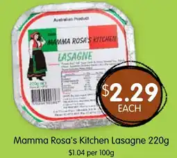Spudshed Mamma Rosa's Kitchen Lasagne offer
