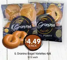 Spudshed IL Granino Bagel Varieties 4pk offer
