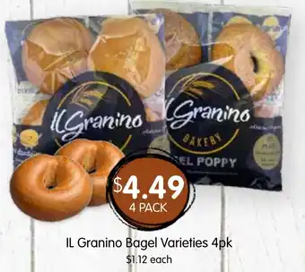 Spudshed IL Granino Bagel Varieties 4pk offer