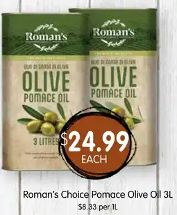 Spudshed Roman's Choice Pomace Olive Oil offer