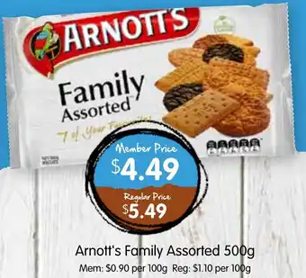Spudshed Arnott's Family Assorted offer