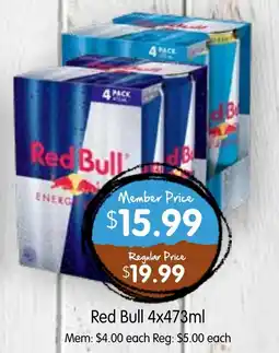 Spudshed Red Bull offer