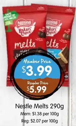 Spudshed Nestle Melts offer