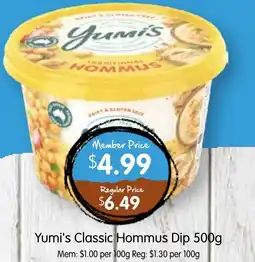 Spudshed Yumi's Classic Hommus Dip offer