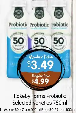 Spudshed Rokeby Farms Probiotic Selected Varieties offer