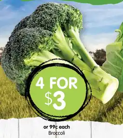 Spudshed Broccoli offer