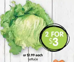 Spudshed Lettuce offer