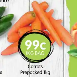 Spudshed Carrots Prepacked offer