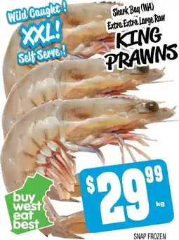 Farmer Jack's King prawns offer