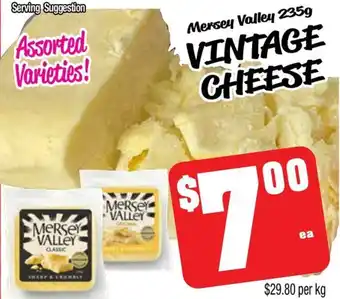 Farmer Jack's Mersey valley vintage cheese offer