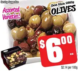 Farmer Jack's Don vica olives offer