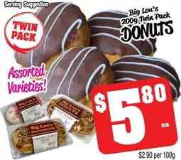Farmer Jack's Big lou's donuts offer