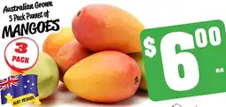 Farmer Jack's Australian grown punnet of mangoes offer
