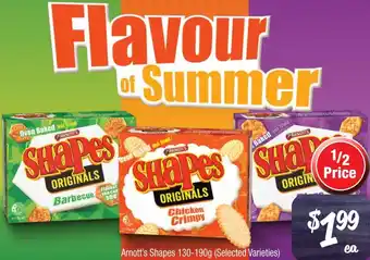 Farmer Jack's Arnott's Shapes offer