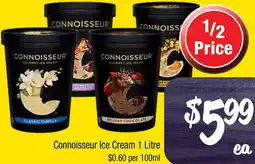 Farmer Jack's Connoisseur Ice Cream offer