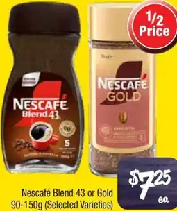 Farmer Jack's Nescafé Blend 43 or Gold offer