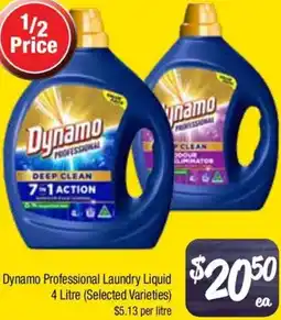 Farmer Jack's Dynamo Professional Laundry Liquid offer