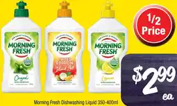 Farmer Jack's Morning Fresh Dishwashing Liquid offer