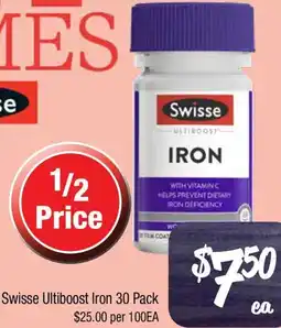 Farmer Jack's Swisse Ultiboost Iron offer