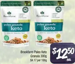 Farmer Jack's Brookfarm Paleo Keto Granola offer