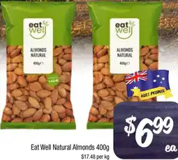 Farmer Jack's Eat Well Natural Almonds offer