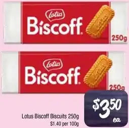 Farmer Jack's Lotus Biscoff Biscuits offer