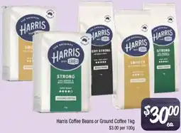 Farmer Jack's Harris Coffee Beans or Ground Coffee offer