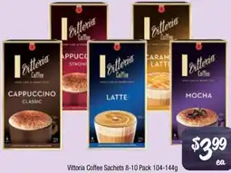 Farmer Jack's Vittoria Coffee Sachets offer