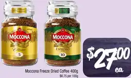 Farmer Jack's Moccona Freeze Dried Coffee offer