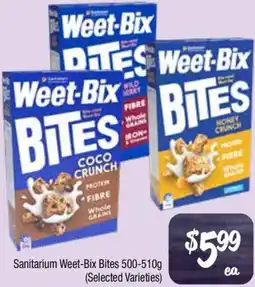 Farmer Jack's Sanitarium Weet-Bix Bites offer