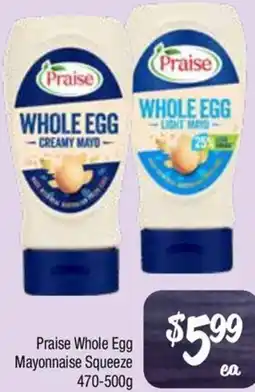 Farmer Jack's Praise Whole Egg Mayonnaise Squeeze offer