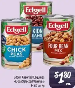 Farmer Jack's Edgell Assorted Legumes offer
