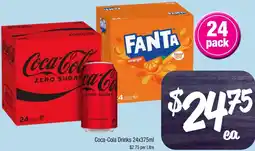 Farmer Jack's Coca-Cola Drinks offer