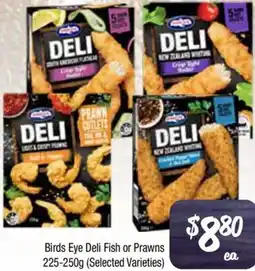 Farmer Jack's Birds Eye Deli Fish or Prawns offer
