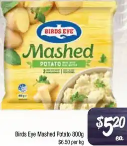 Farmer Jack's Birds Eye Mashed Potato offer