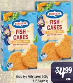 Farmer Jack's Birds Eye Fish Cakes offer