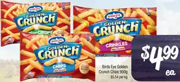 Farmer Jack's Birds Eye Golden Crunch Chips offer