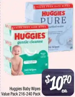 Farmer Jack's Huggies Baby Wipes offer