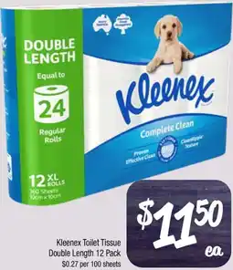 Farmer Jack's Kleenex Toilet Tissue offer