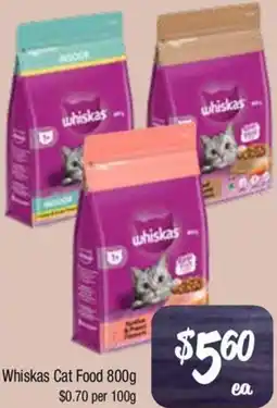 Farmer Jack's Whiskas Cat Food offer