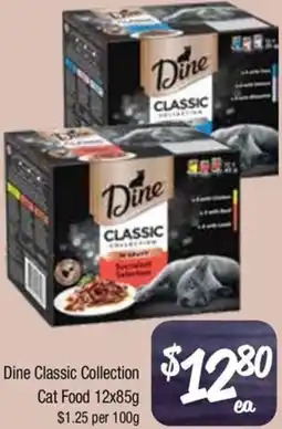 Farmer Jack's Dine Classic Collection Cat Food offer