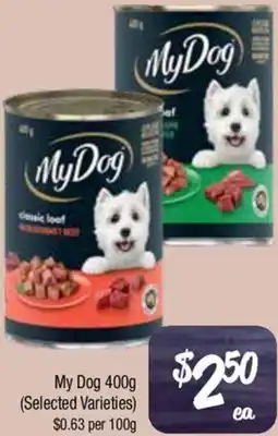 Farmer Jack's My Dog offer