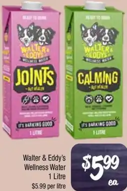 Farmer Jack's Walter & Eddy's Wellness Water offer