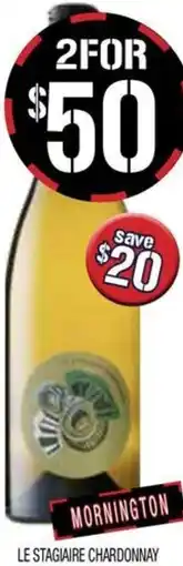 Farmer Jack's Le stagiaire chardonnay offer